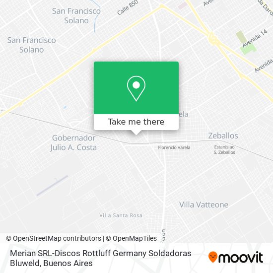 Mapa de Merian SRL-Discos Rottluff Germany Soldadoras Bluweld