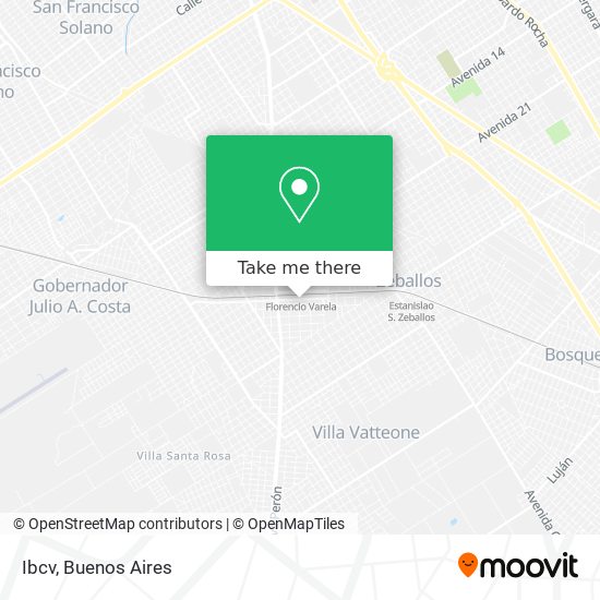 Mapa de Ibcv