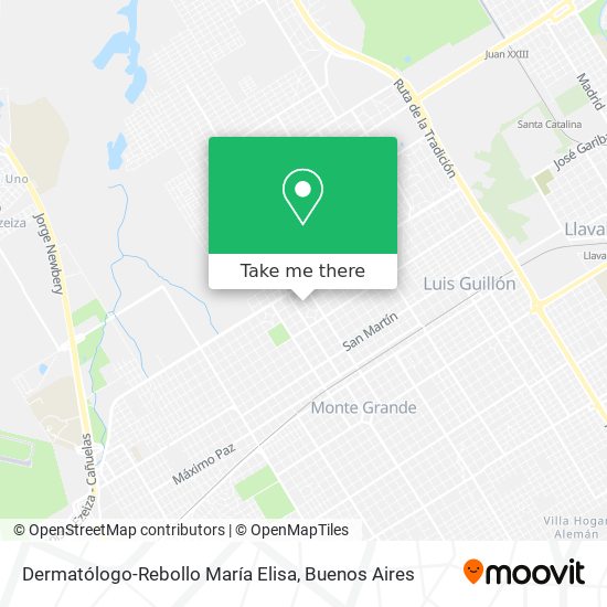 Dermatólogo-Rebollo María Elisa map