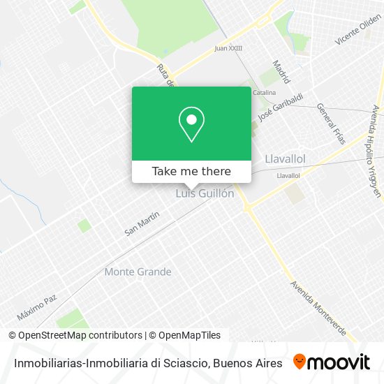 Inmobiliarias-Inmobiliaria di Sciascio map