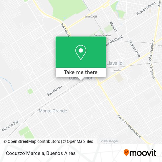 Mapa de Cocuzzo Marcela