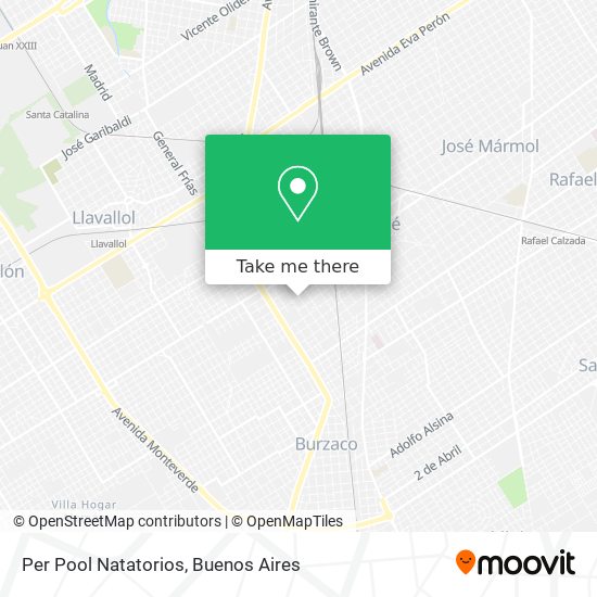 Per Pool Natatorios map