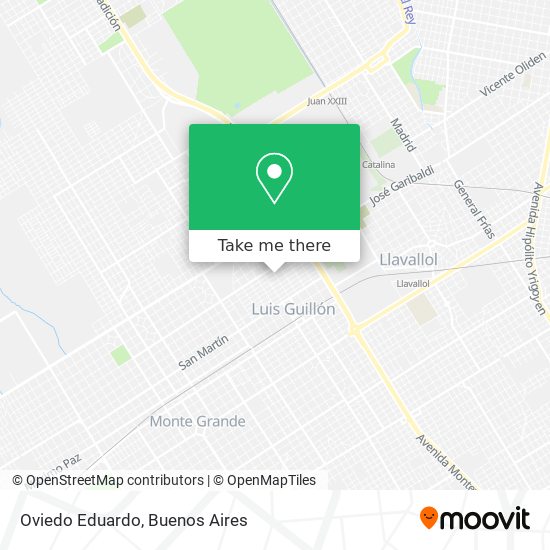 Mapa de Oviedo Eduardo