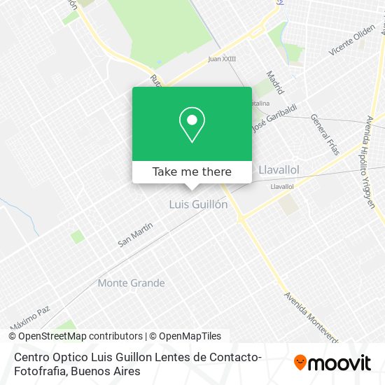 Centro Optico Luis Guillon Lentes de Contacto-Fotofrafia map