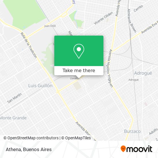 Mapa de Athena