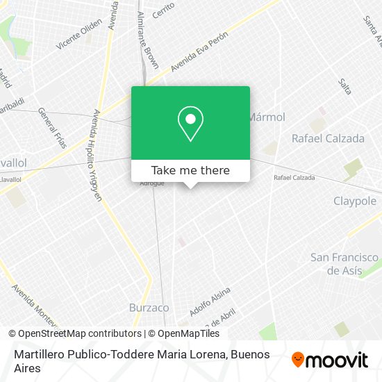 Mapa de Martillero Publico-Toddere Maria Lorena