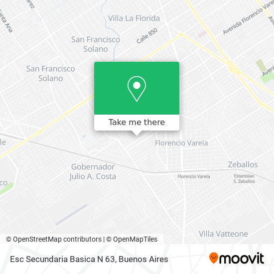 Esc Secundaria Basica N 63 map