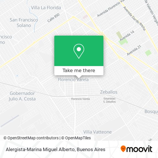 Alergista-Marina Miguel Alberto map