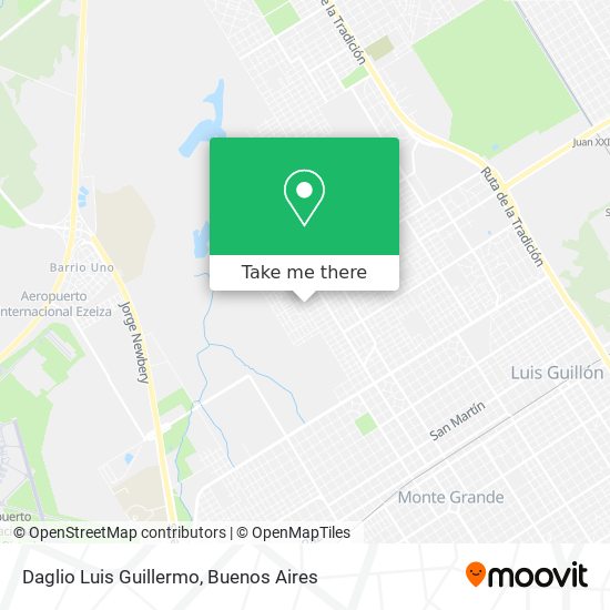 Daglio Luis Guillermo map