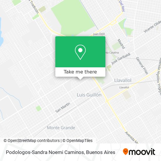 Podologos-Sandra Noemi Caminos map