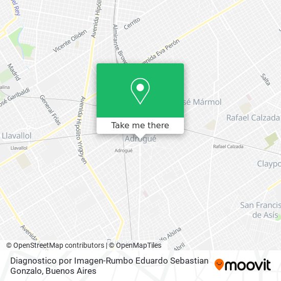Diagnostico por Imagen-Rumbo Eduardo Sebastian Gonzalo map