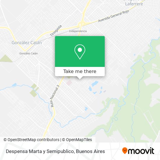 Mapa de Despensa Marta y Semipublico