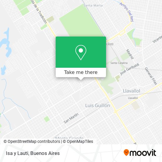Mapa de Isa y Lauti