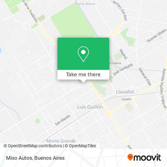 Mixo Autos map