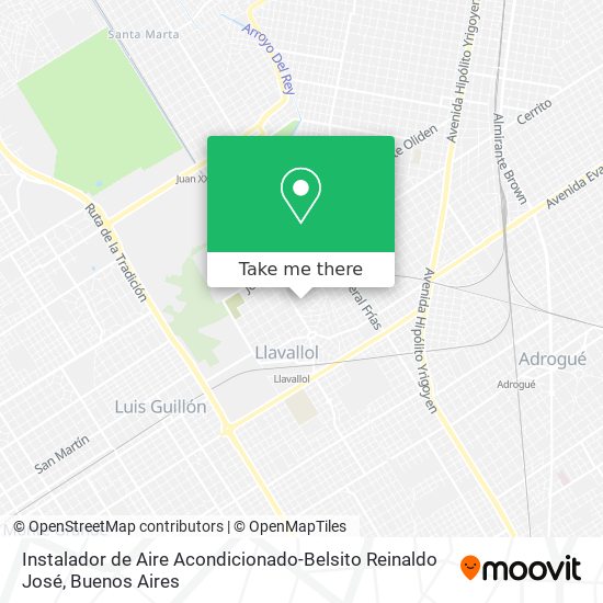 Instalador de Aire Acondicionado-Belsito Reinaldo José map