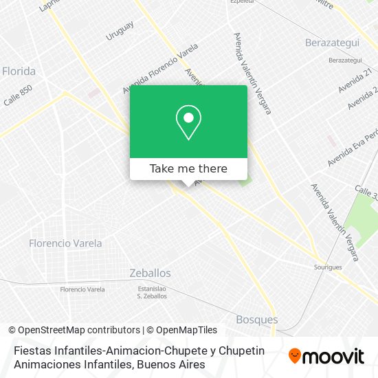 Fiestas Infantiles-Animacion-Chupete y Chupetin Animaciones Infantiles map