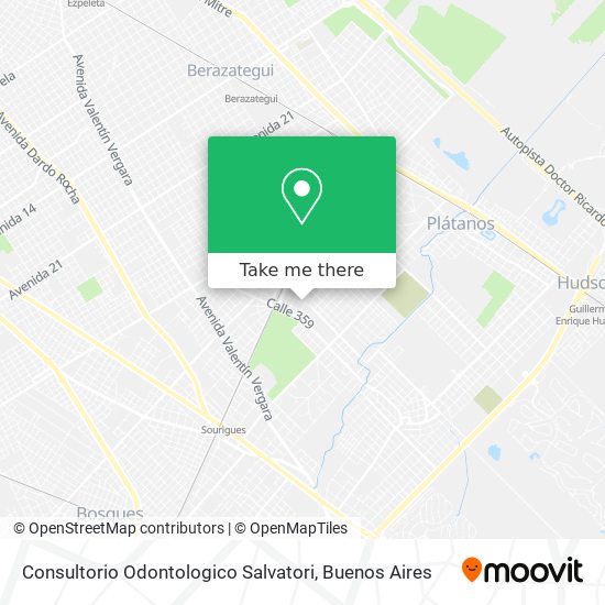 Consultorio Odontologico Salvatori map