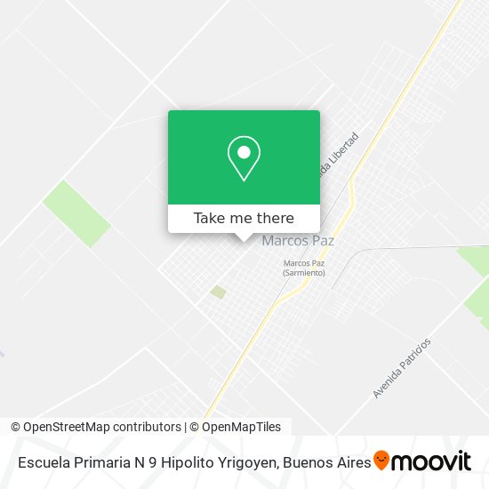 Escuela Primaria N 9 Hipolito Yrigoyen map