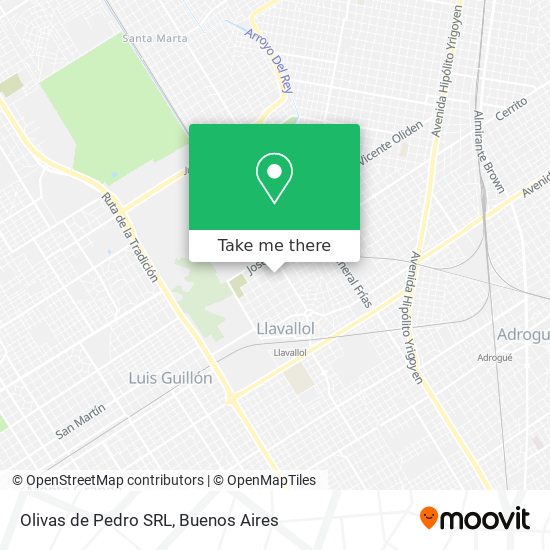 Olivas de Pedro SRL map