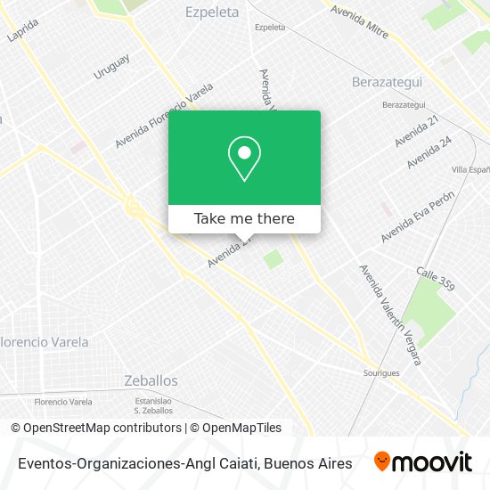 Eventos-Organizaciones-Angl Caiati map