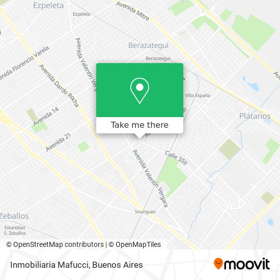 Inmobiliaria Mafucci map
