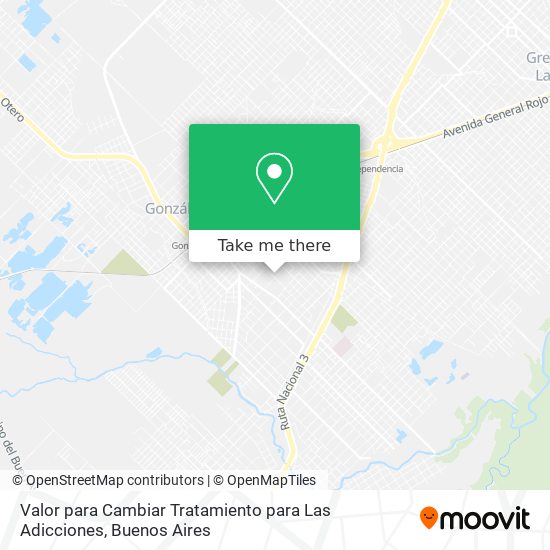 Valor para Cambiar Tratamiento para Las Adicciones map