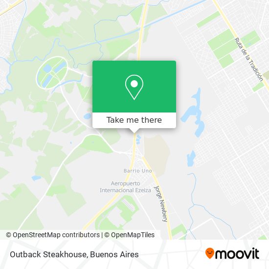 Mapa de Outback Steakhouse