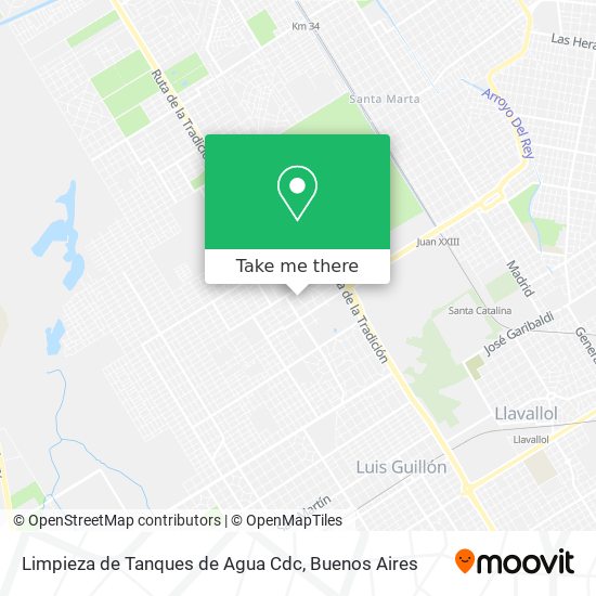 Mapa de Limpieza de Tanques de Agua Cdc