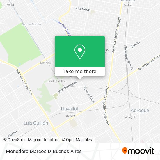 Mapa de Monedero Marcos D