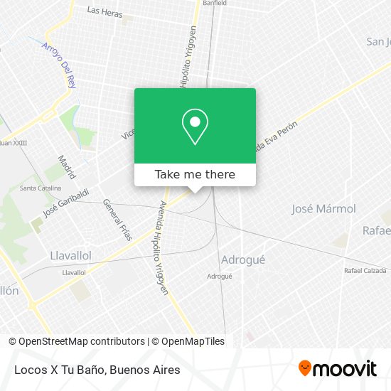Mapa de Locos X Tu Baño