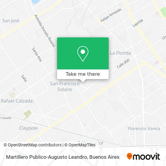 Martillero Publico-Augusto Leandro map