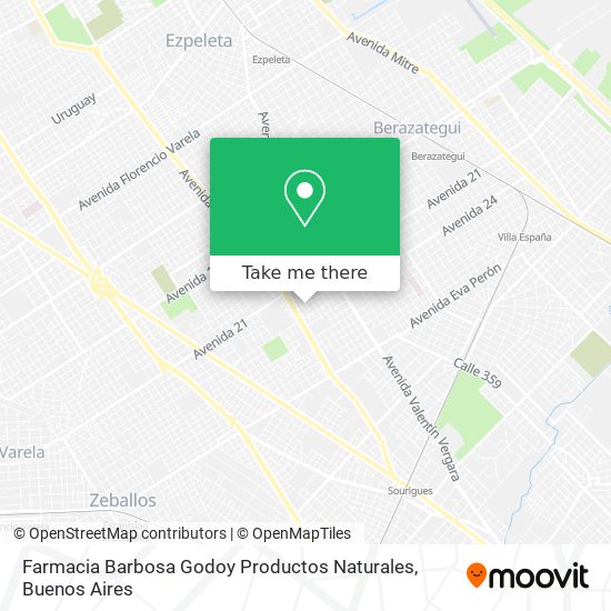 Farmacia Barbosa Godoy Productos Naturales map