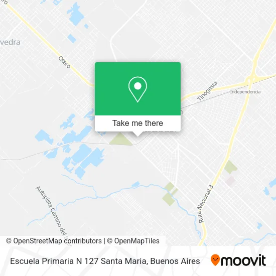 Escuela Primaria N 127 Santa Maria map