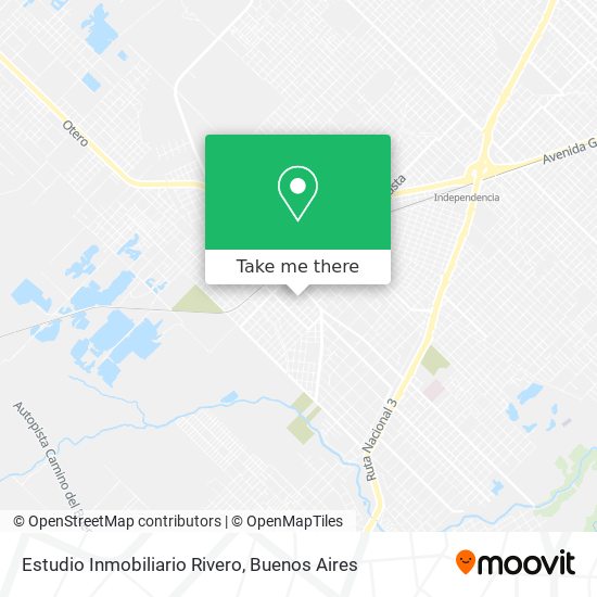 Estudio Inmobiliario Rivero map