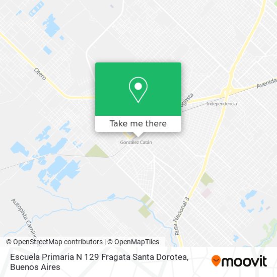 Escuela Primaria N 129 Fragata Santa Dorotea map