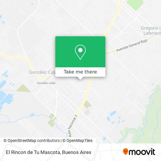 El Rincon de Tu Mascota map