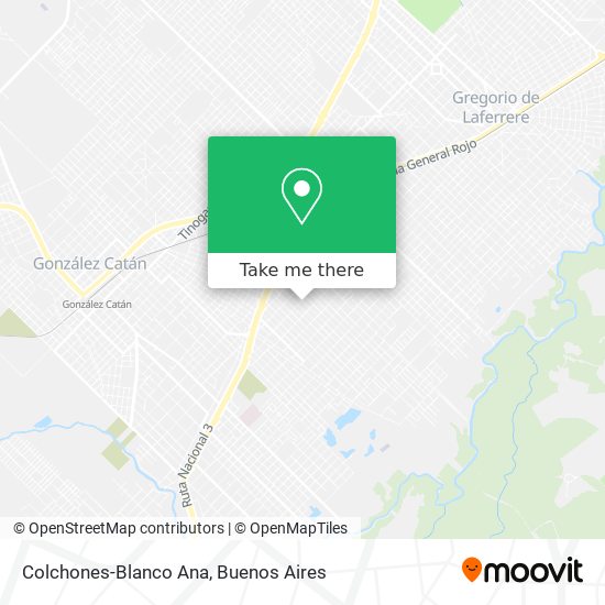 Mapa de Colchones-Blanco Ana