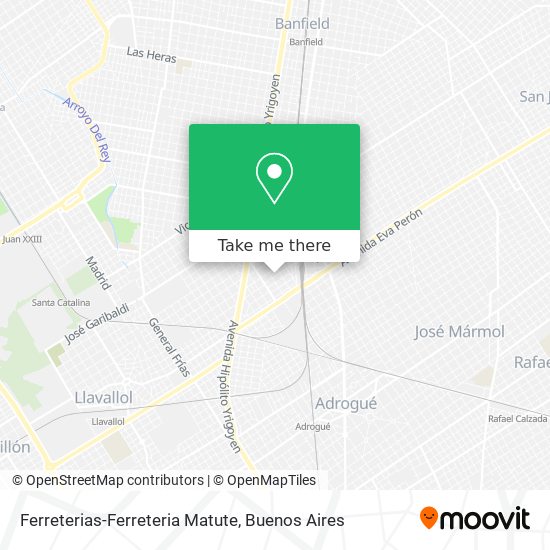 Ferreterias-Ferreteria Matute map
