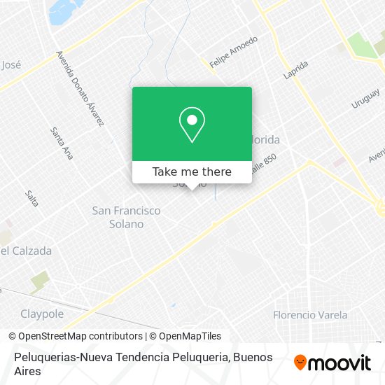 Peluquerias-Nueva Tendencia Peluqueria map