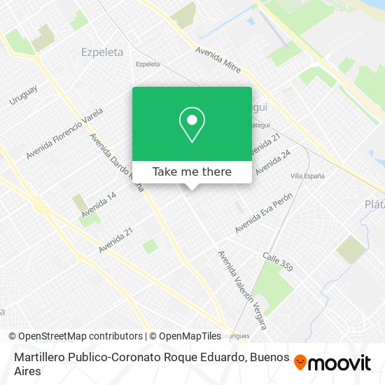 Martillero Publico-Coronato Roque Eduardo map