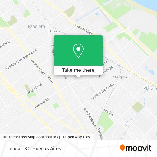 Tienda T&C map