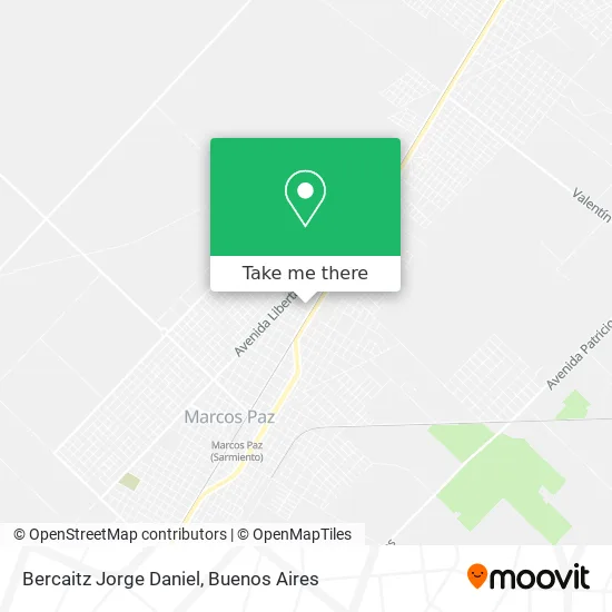 Bercaitz Jorge Daniel map