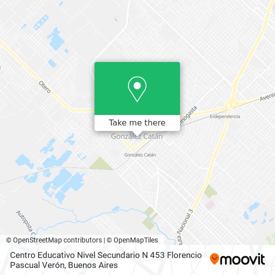 Centro Educativo Nivel Secundario N 453 Florencio Pascual Verón map