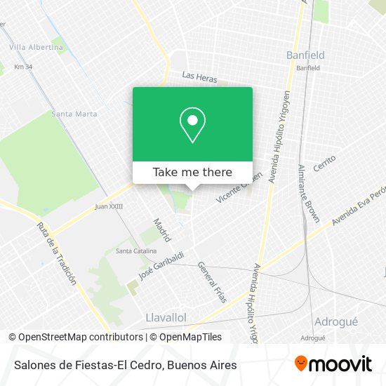 Salones de Fiestas-El Cedro map