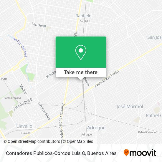Contadores Publicos-Corcos Luis O map