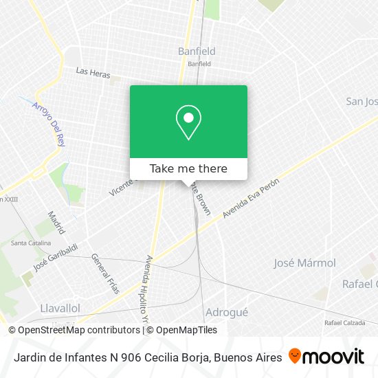 Jardin de Infantes N 906 Cecilia Borja map