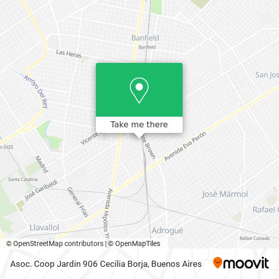 Asoc. Coop Jardin 906 Cecilia Borja map