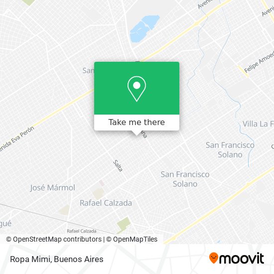 Ropa Mimi map