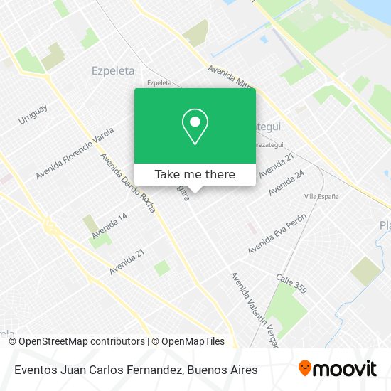 Eventos Juan Carlos Fernandez map