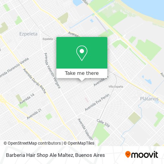 Barberia Hair Shop Ale Maltez map